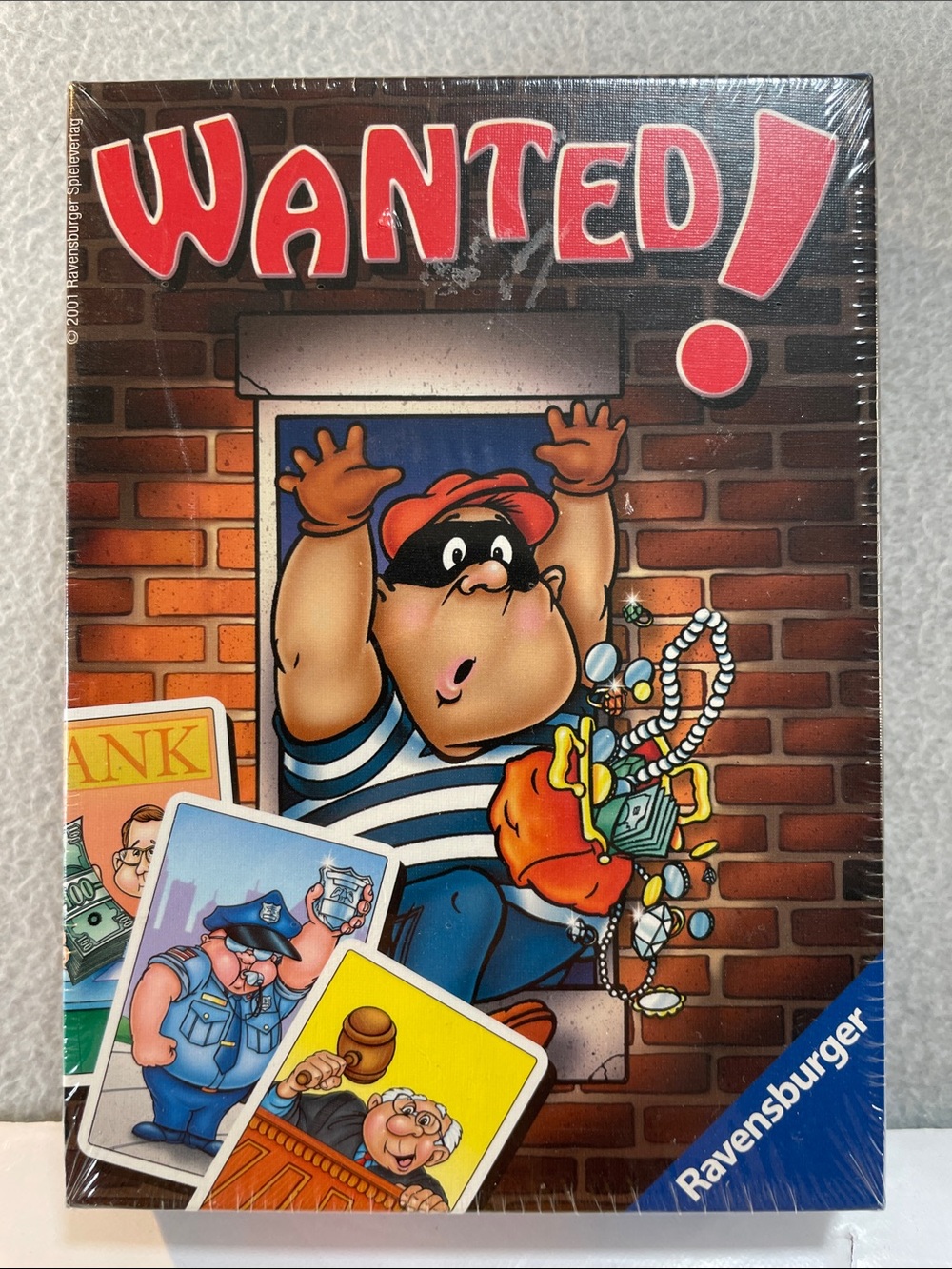 Wanted! 2001 Ravensburger Card Game NEW! Sealed